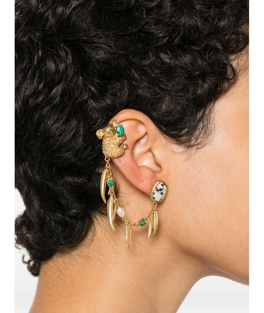 ZIMMERMANN Золотые серьги, фото 3