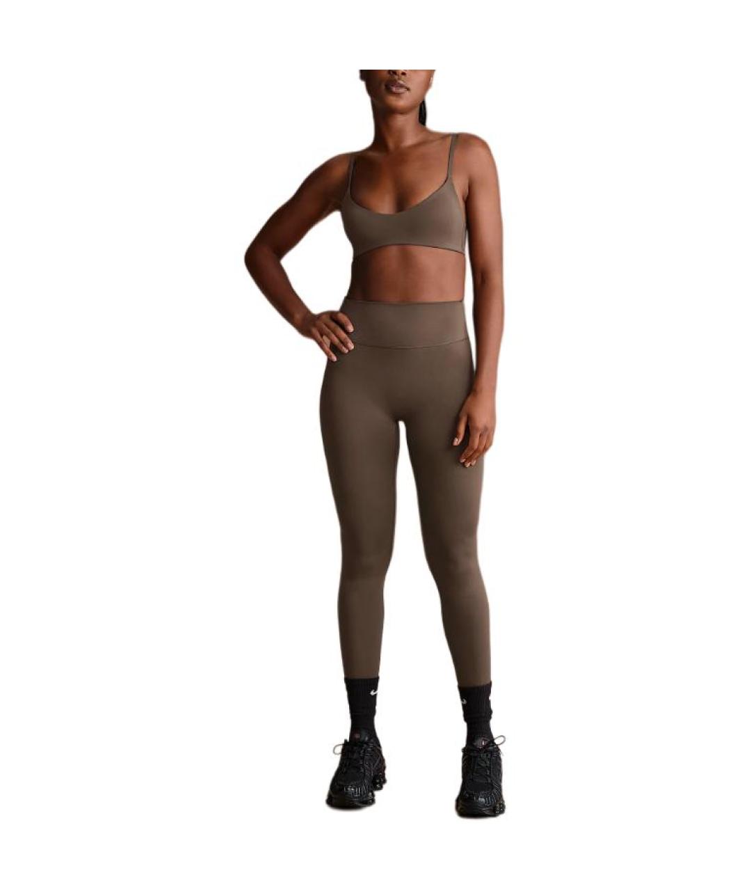 NIKE Коричневый бюстгалтеры, фото 2
