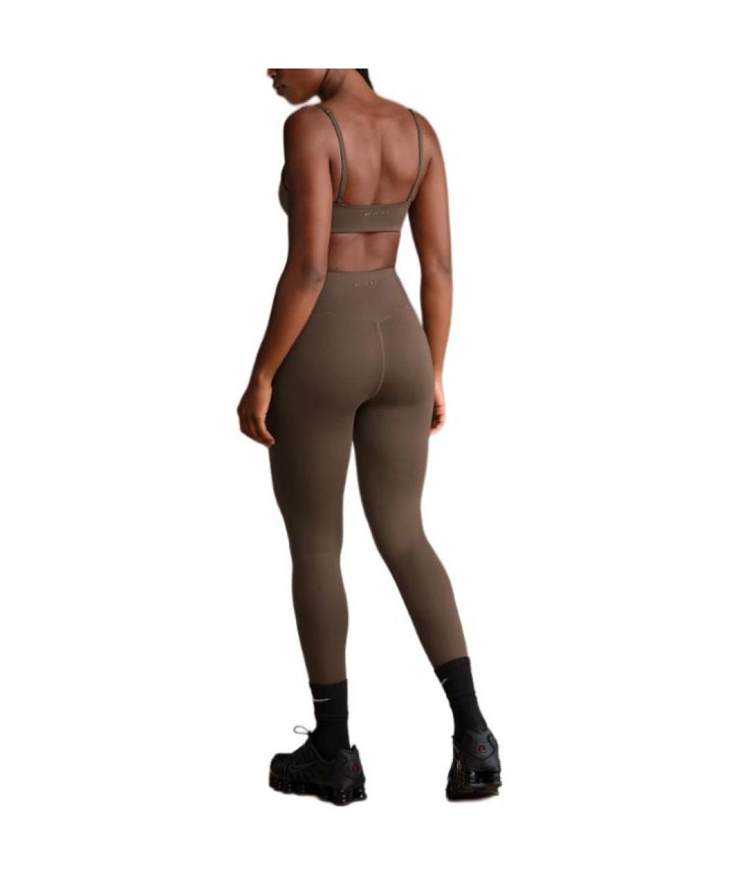 NIKE Коричневый бюстгалтеры, фото 3