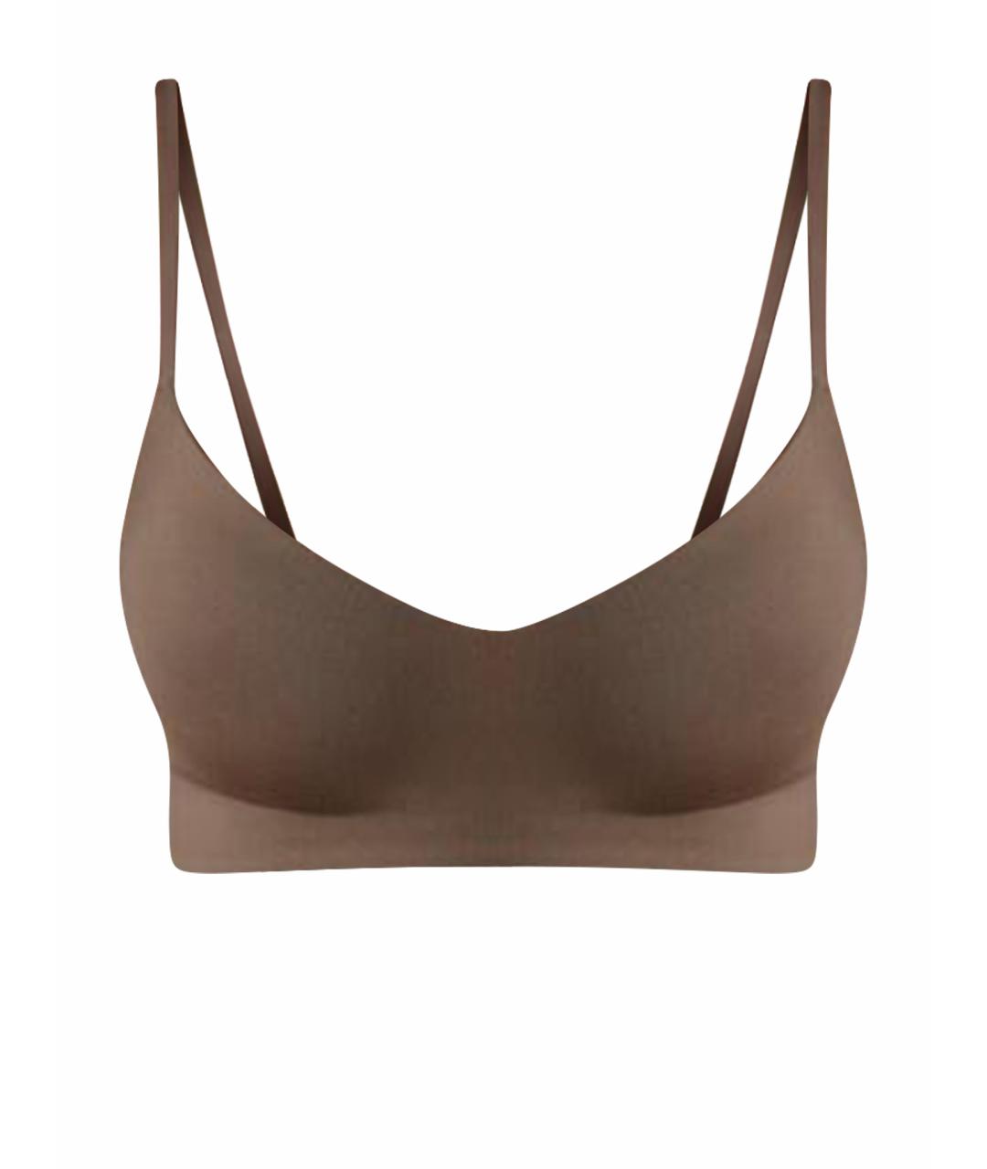 NIKE Коричневый бюстгалтеры, фото 1