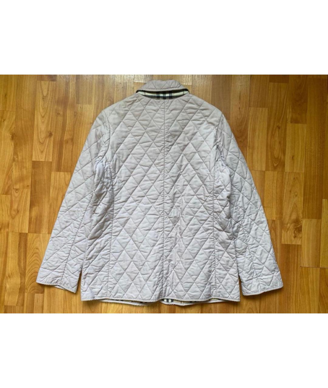 BURBERRY Розовая хлопковая куртка, фото 2