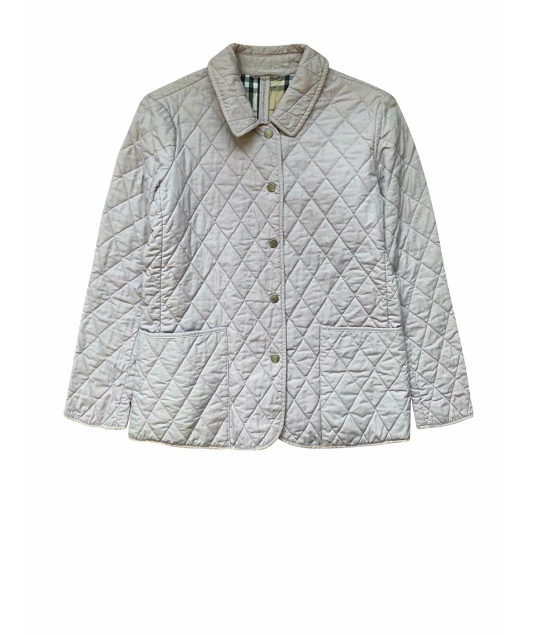 BURBERRY Розовая хлопковая куртка, фото 1