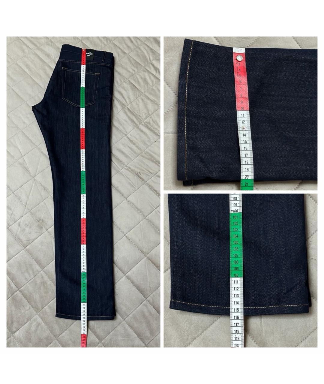 BERLUTI Темно-синие повседневные брюки, фото 8