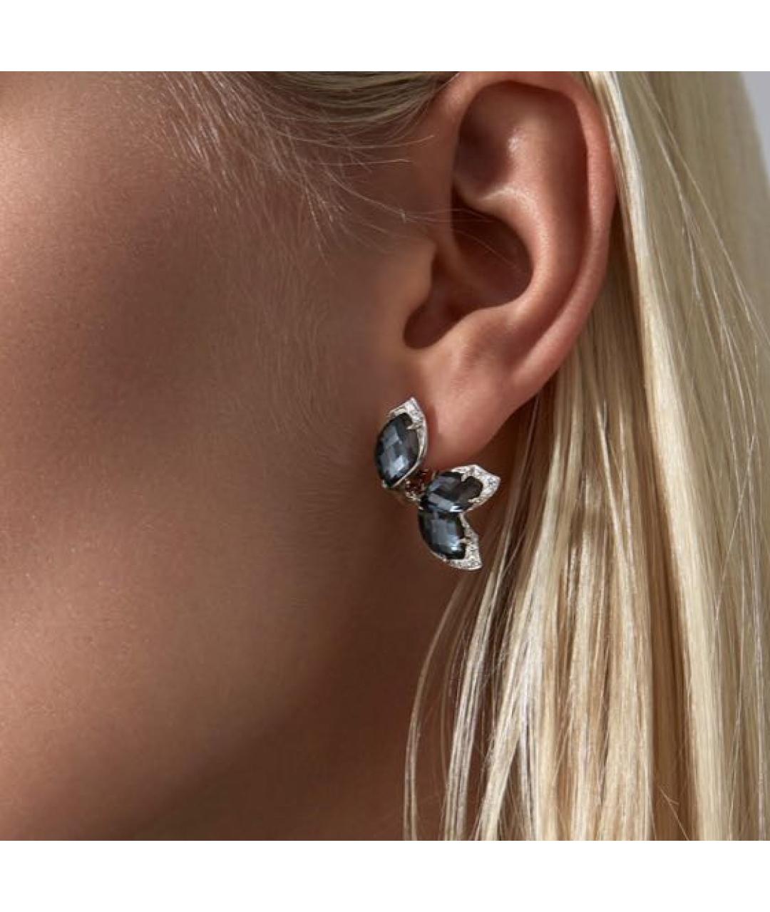 STEPHEN WEBSTER Серебряные серьги из белого золота, фото 3