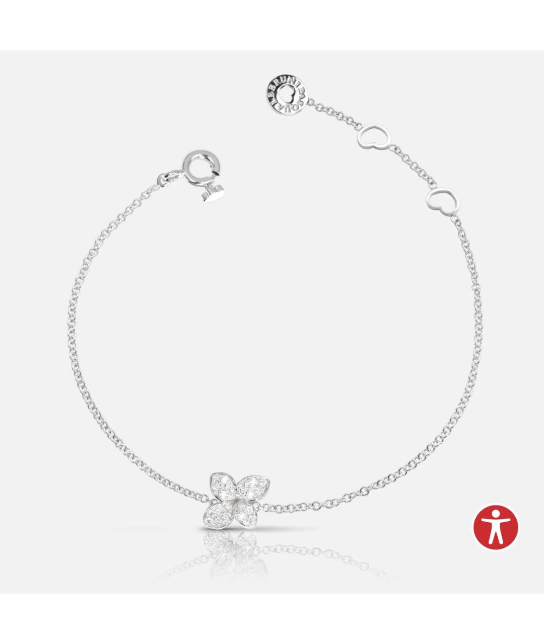 PASQUALE BRUNI Серебрянный браслет из белого золота, фото 4