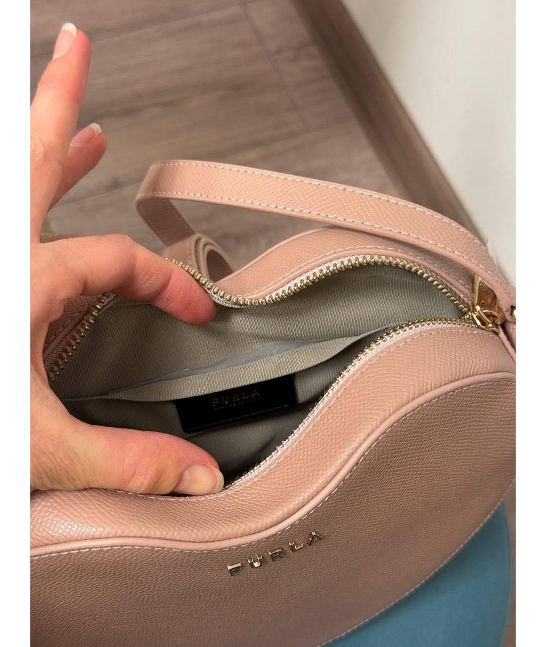 FURLA Кожаная сумка через плечо, фото 4