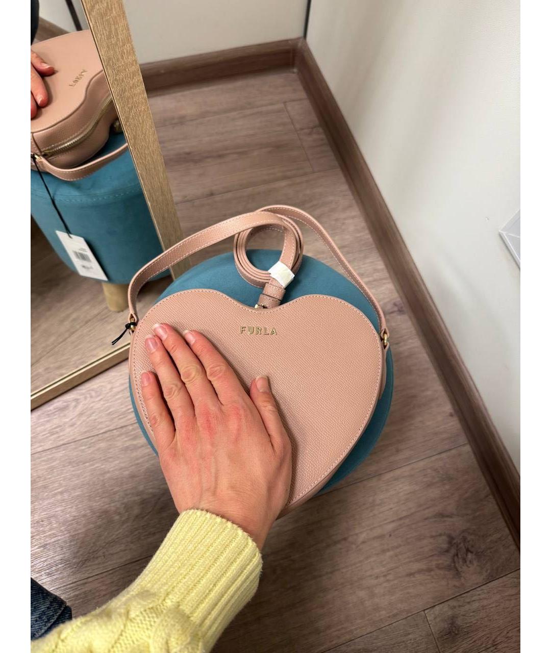 FURLA Кожаная сумка через плечо, фото 6