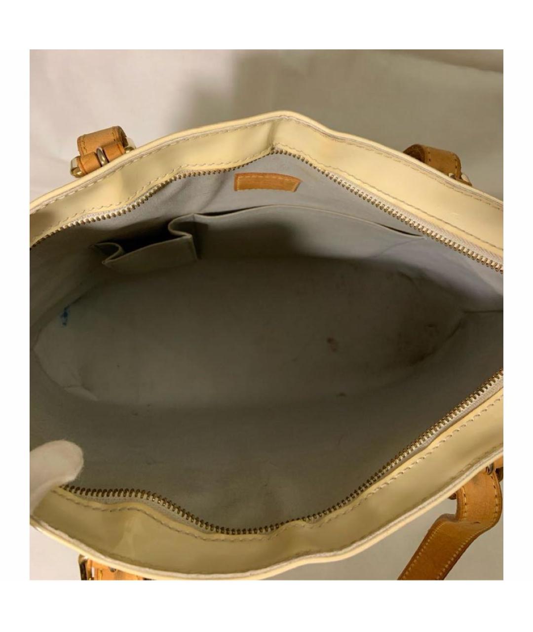 LOUIS VUITTON Бежевая сумка тоут, фото 4