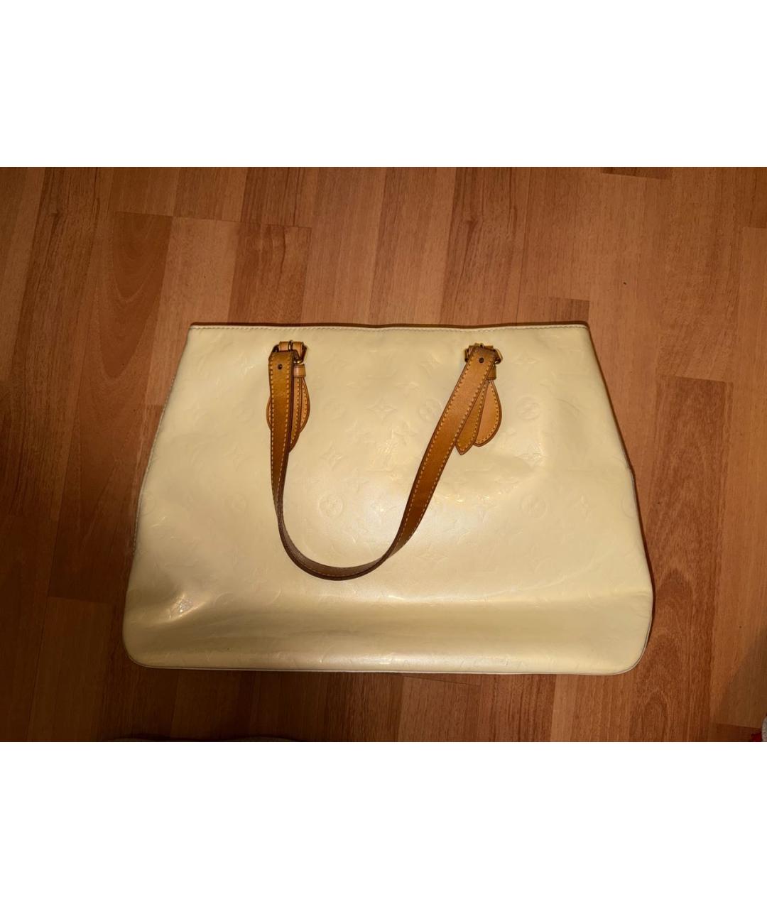 LOUIS VUITTON Бежевая сумка тоут, фото 3