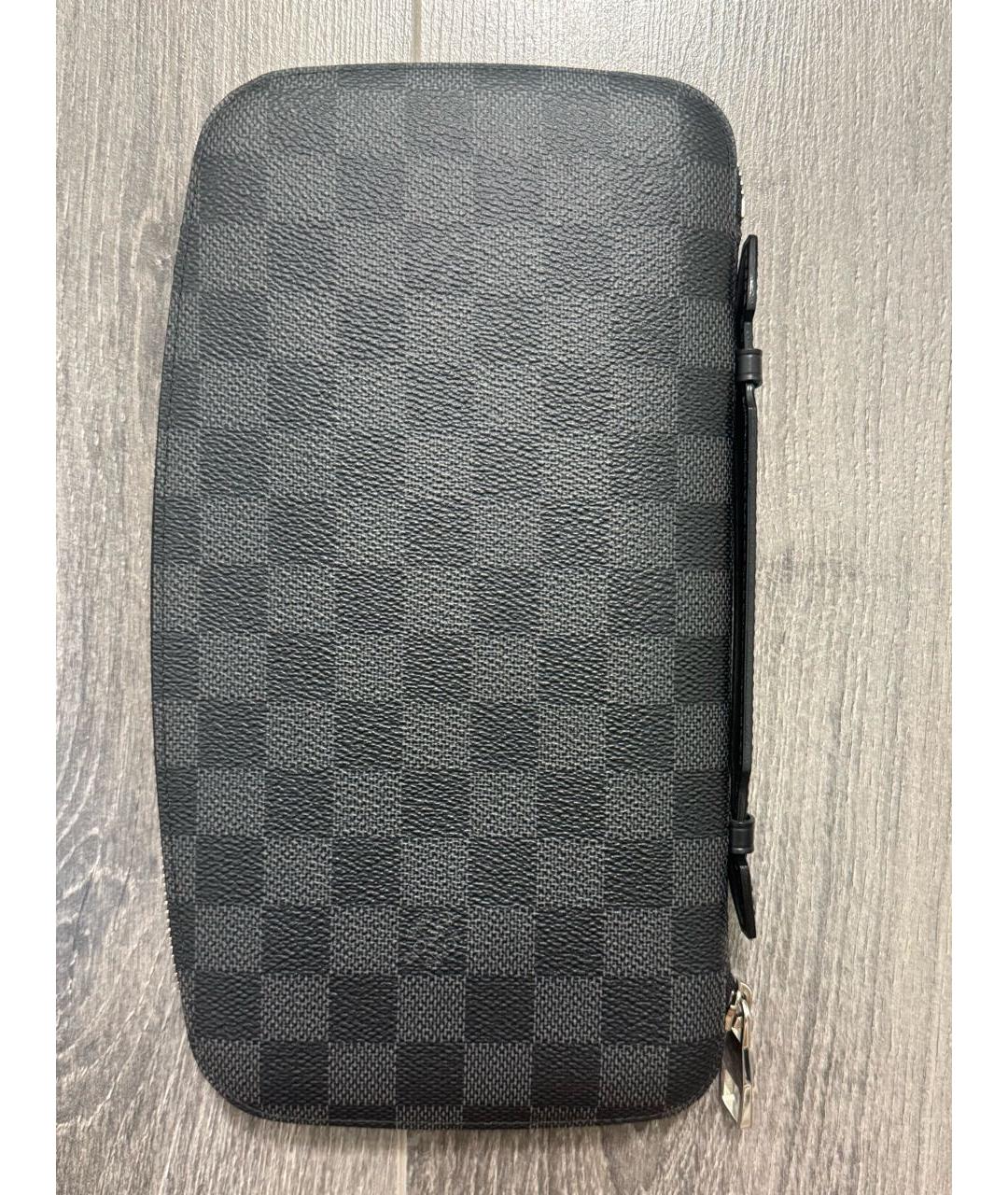 LOUIS VUITTON Черный кошелек, фото 2