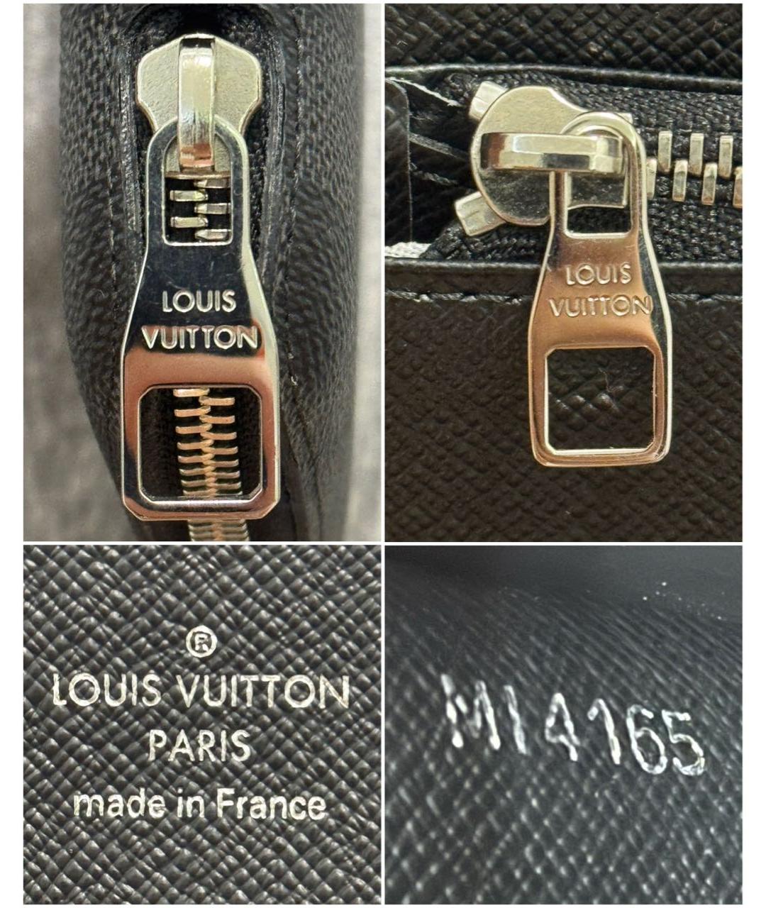 LOUIS VUITTON Черный кошелек, фото 6