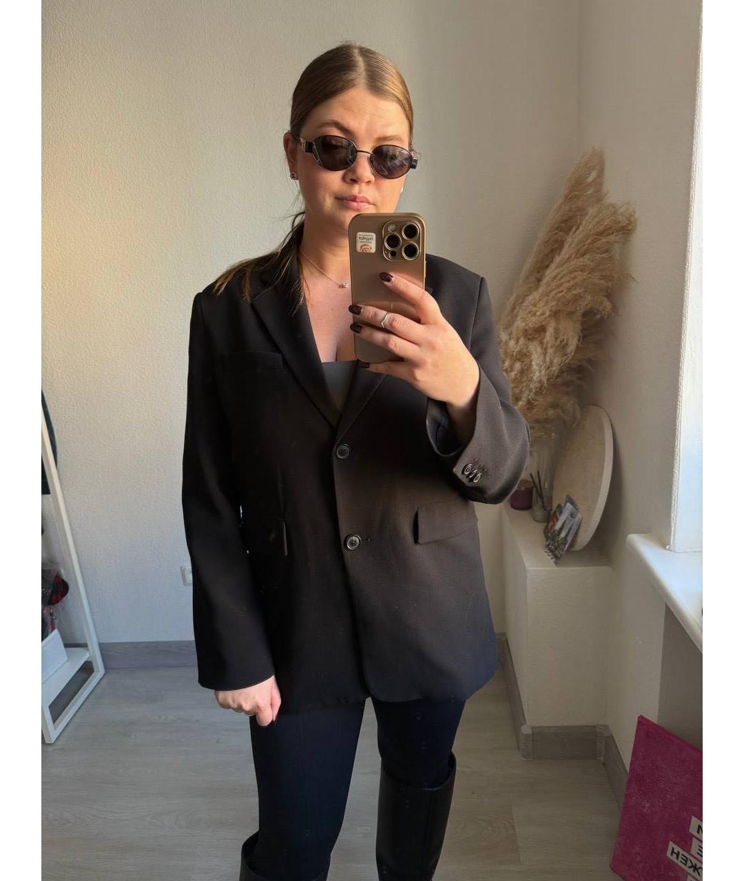 CELINE Черные металлические солнцезащитные очки, фото 7