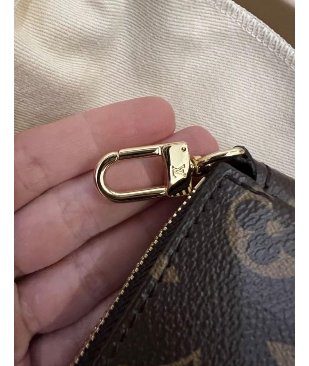 LOUIS VUITTON Коричневая сумка через плечо, фото 7