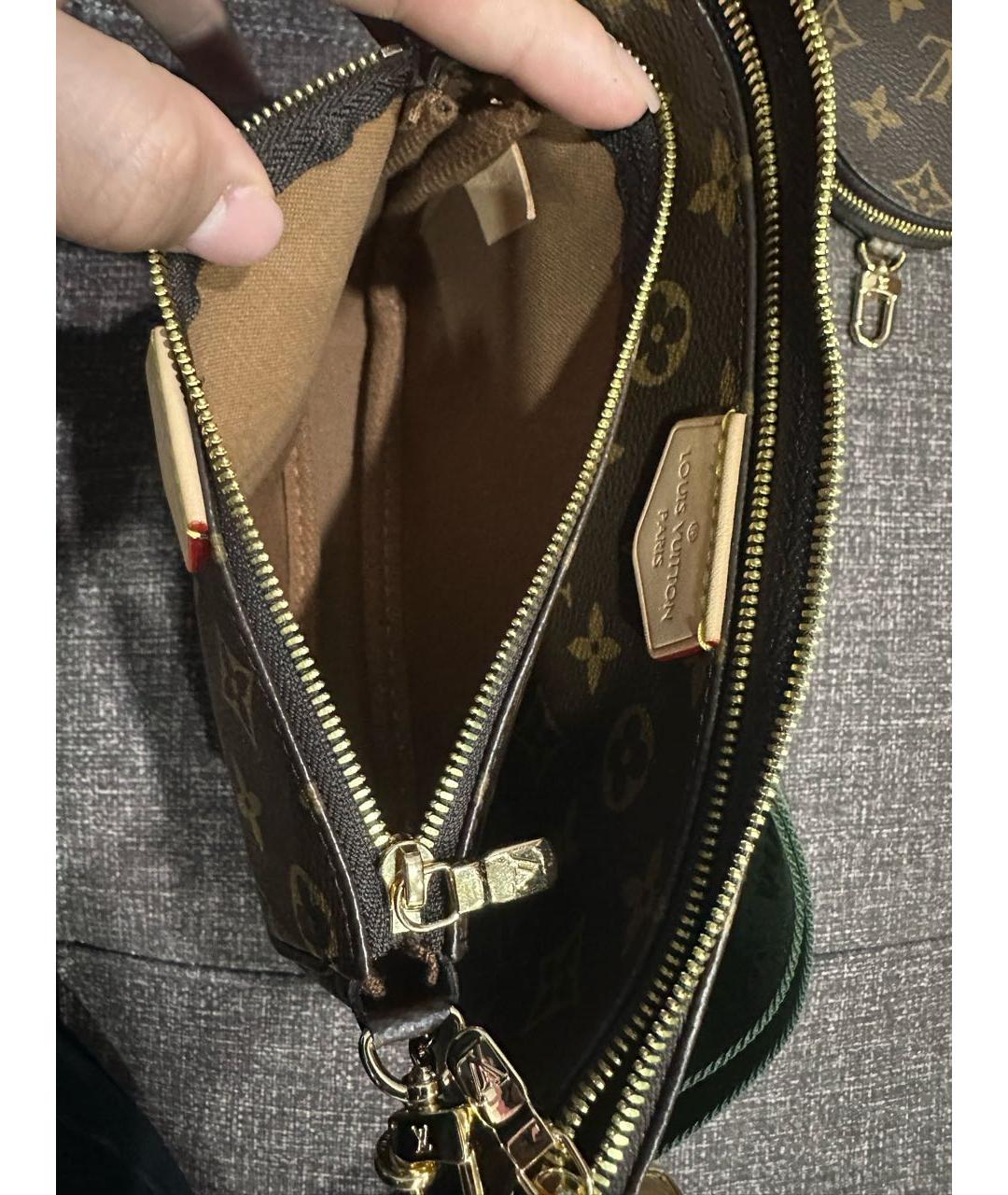 LOUIS VUITTON Коричневая сумка через плечо, фото 2