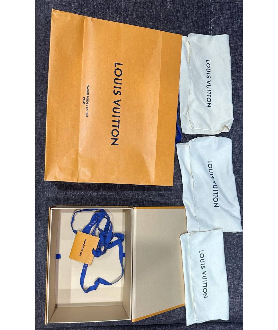 LOUIS VUITTON Коричневая сумка через плечо, фото 6