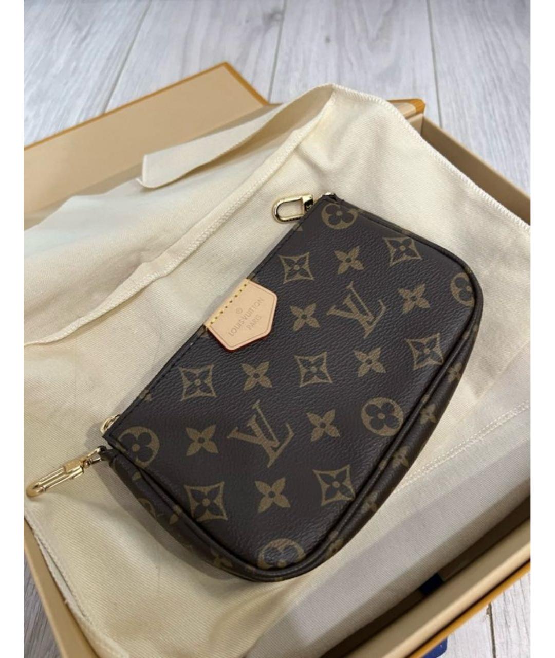 LOUIS VUITTON Коричневая сумка через плечо, фото 5