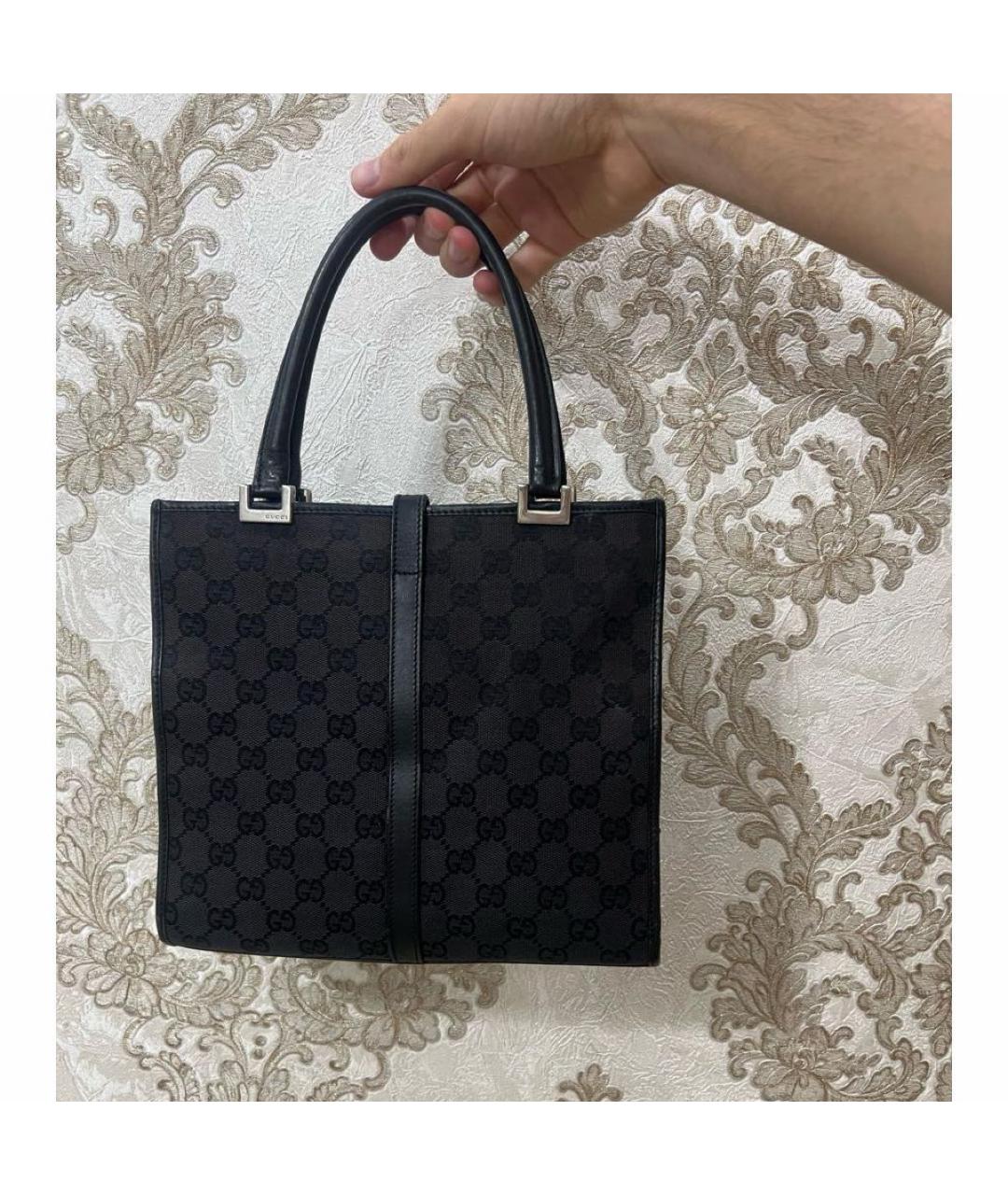 GUCCI Черная сумка с короткими ручками, фото 2