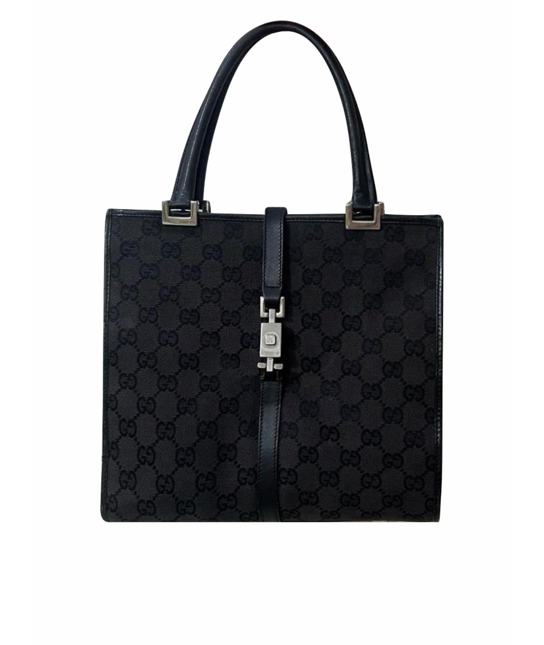 GUCCI Черная сумка с короткими ручками, фото 1