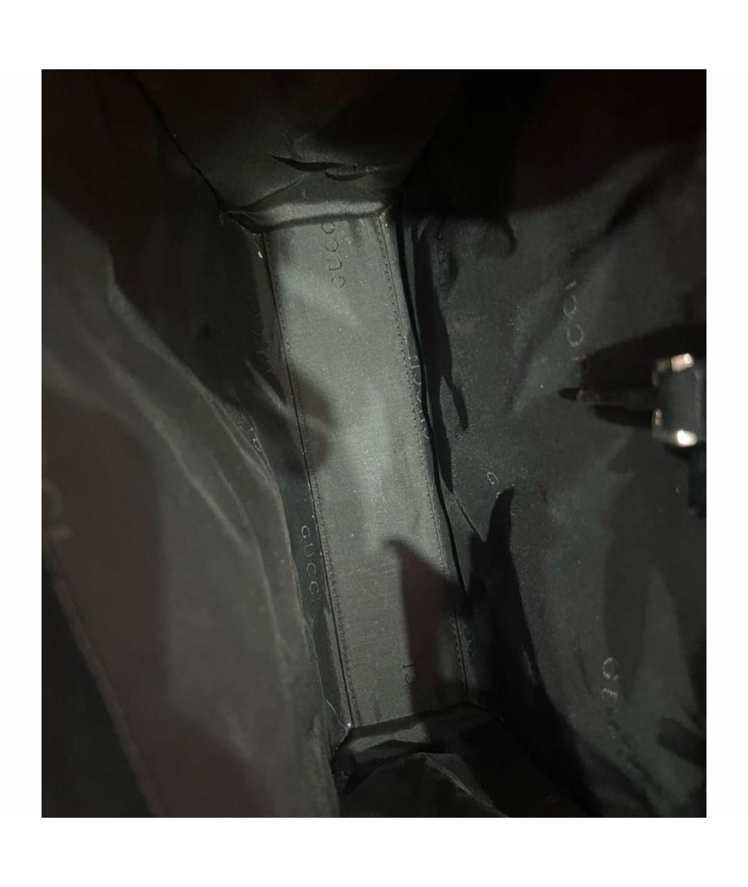 GUCCI Черная сумка с короткими ручками, фото 3