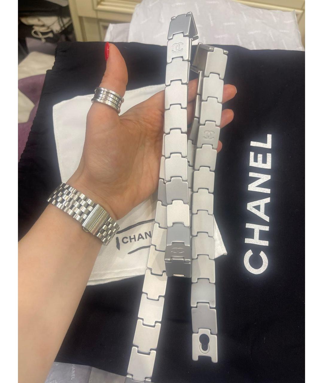 CHANEL Черная кожаная сумка с короткими ручками, фото 8