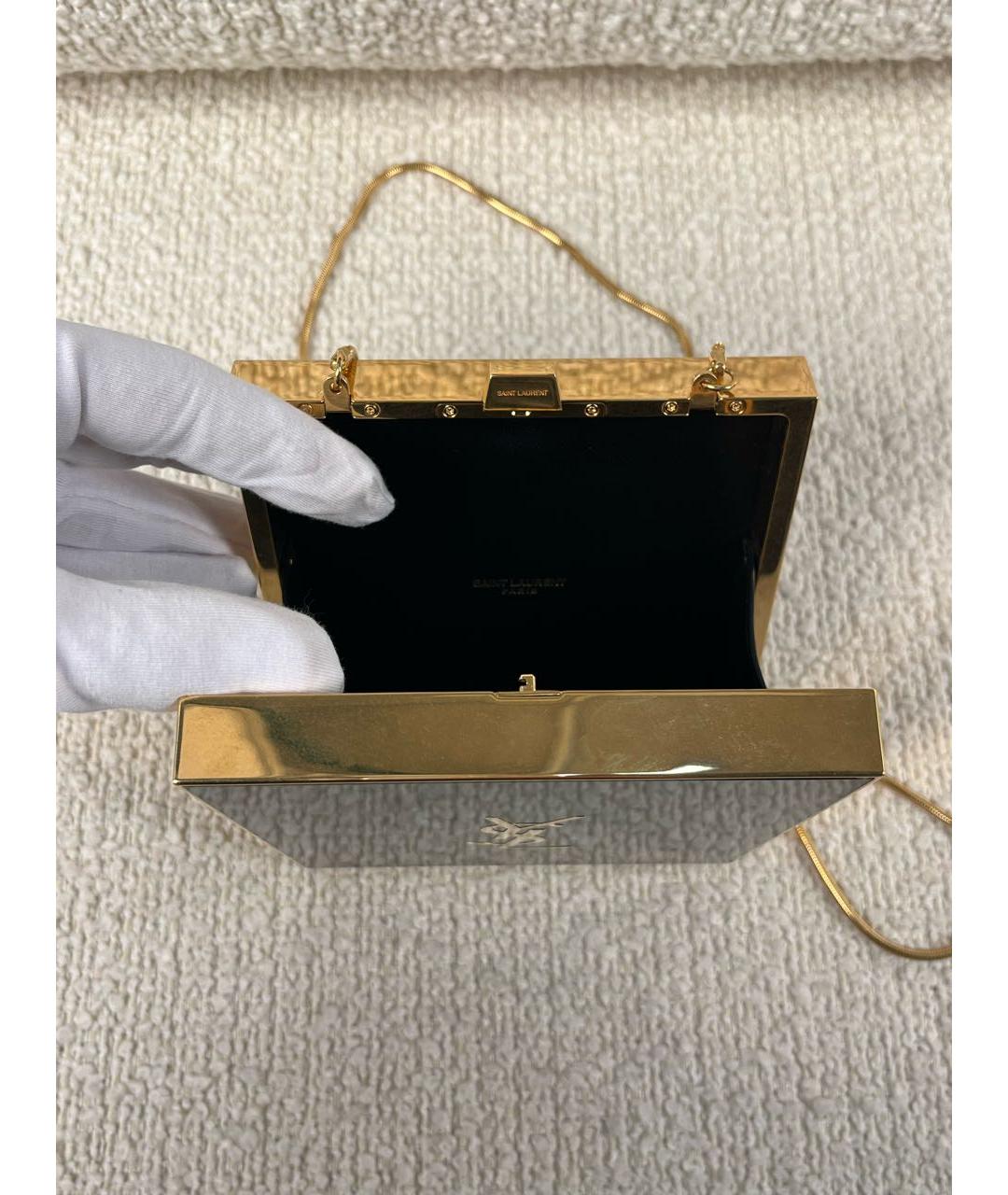 SAINT LAURENT Черная сумка через плечо, фото 4