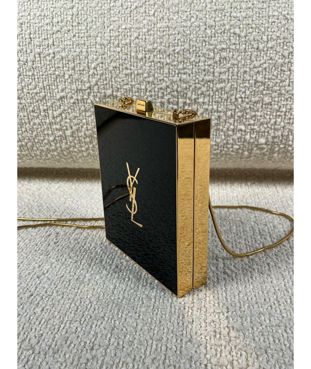 SAINT LAURENT Черная сумка через плечо, фото 8