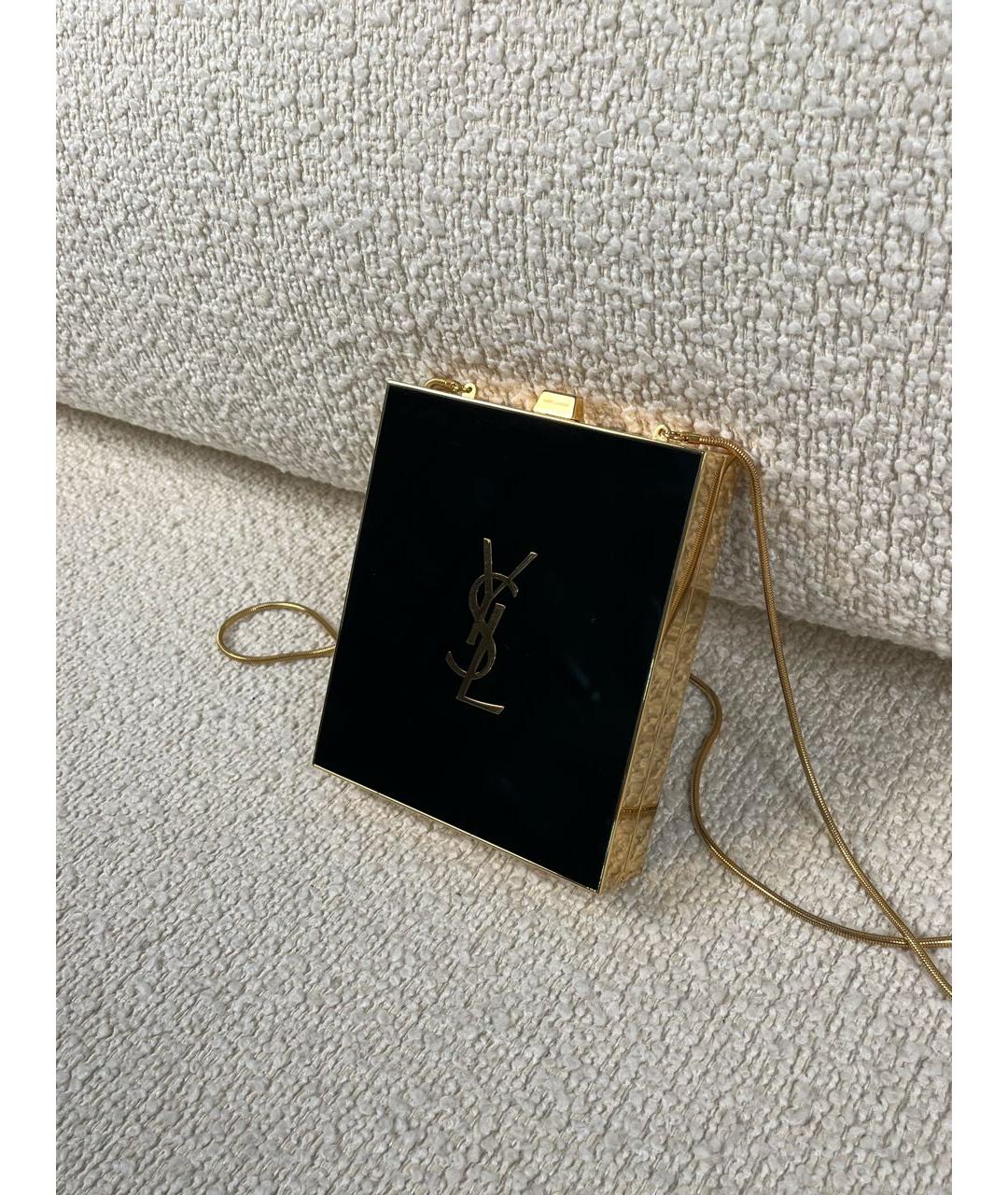SAINT LAURENT Черная сумка через плечо, фото 5