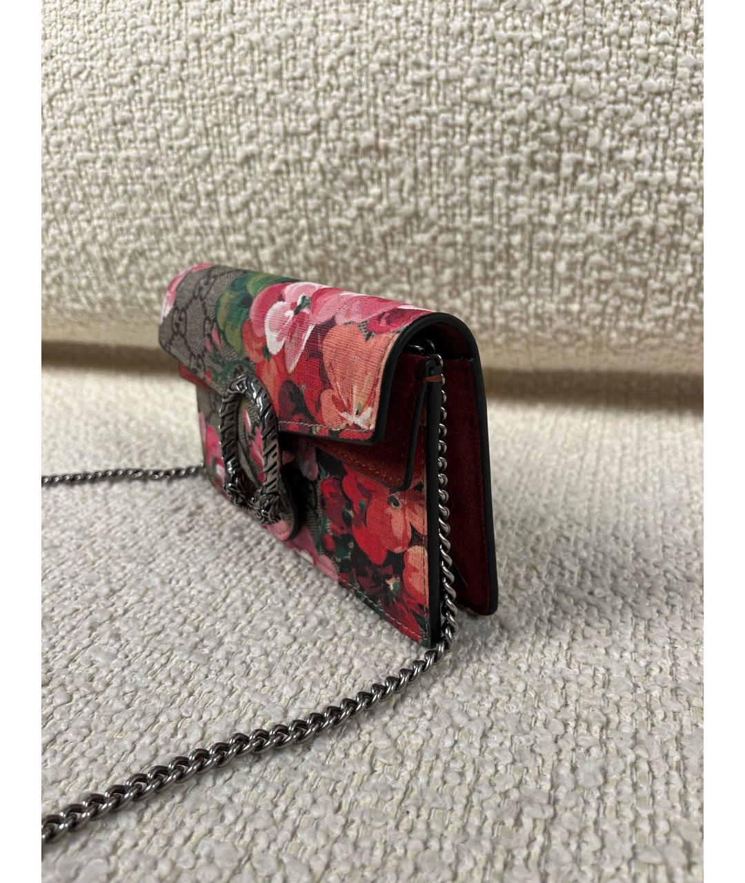 GUCCI Бежевая тканевая сумка через плечо, фото 8