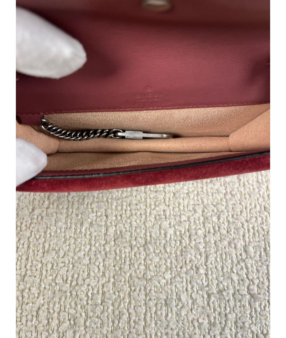 GUCCI Бежевая тканевая сумка через плечо, фото 4