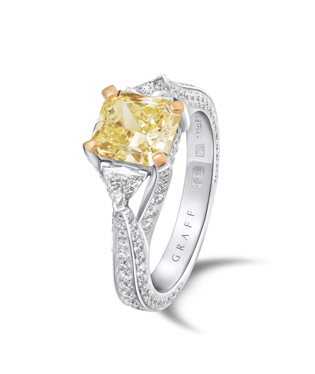 GRAFF Белое кольцо из белого золота, фото 5