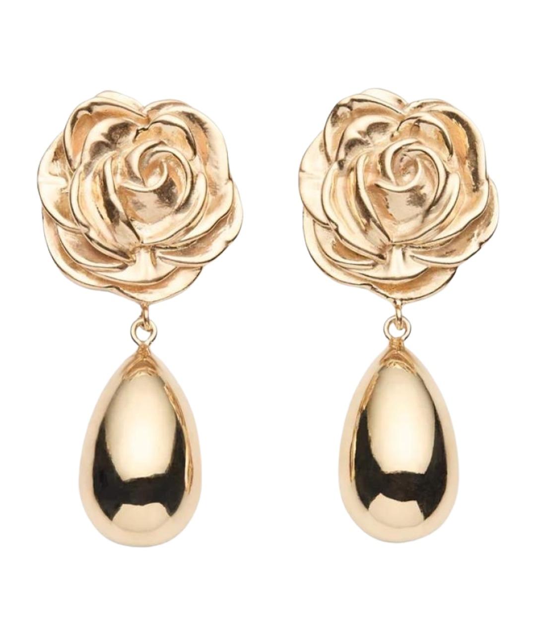 MAGDA BUTRYM Золотые латунные серьги, фото 1