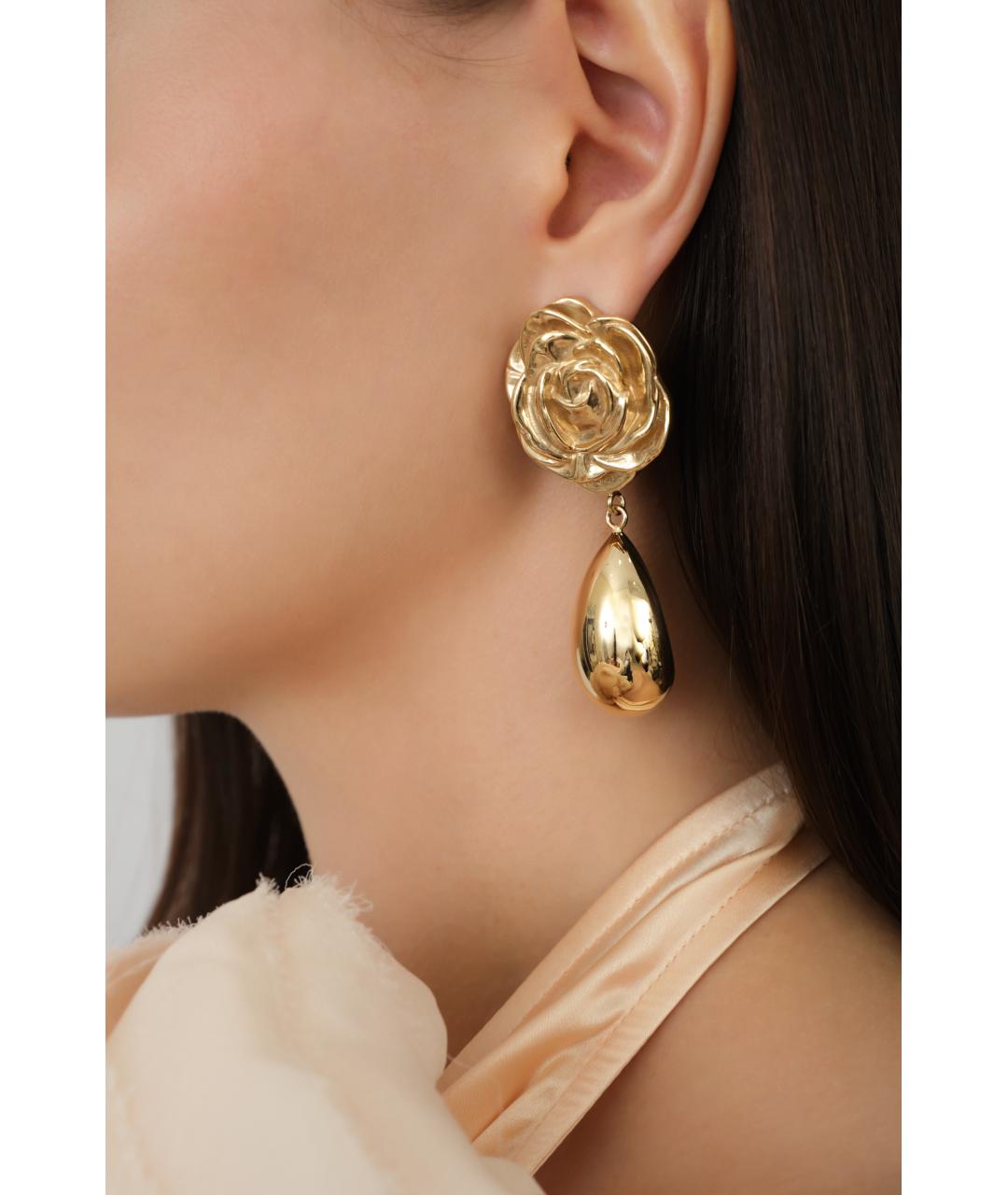 MAGDA BUTRYM Золотые латунные серьги, фото 2
