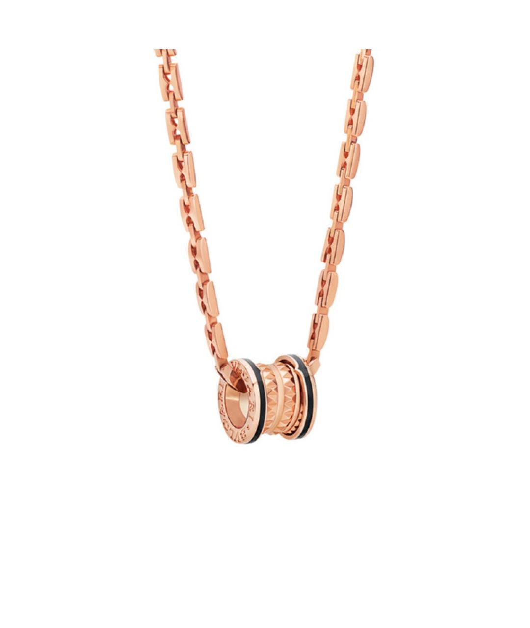 BVLGARI Золотое колье из розового золота, фото 1