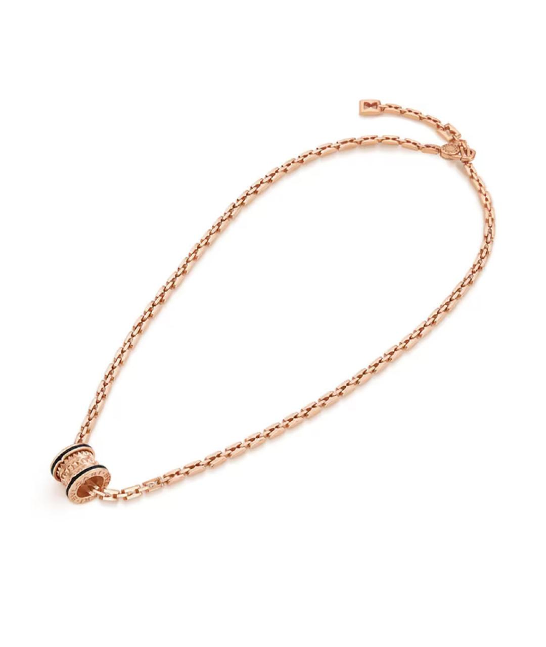 BVLGARI Золотое колье из розового золота, фото 2