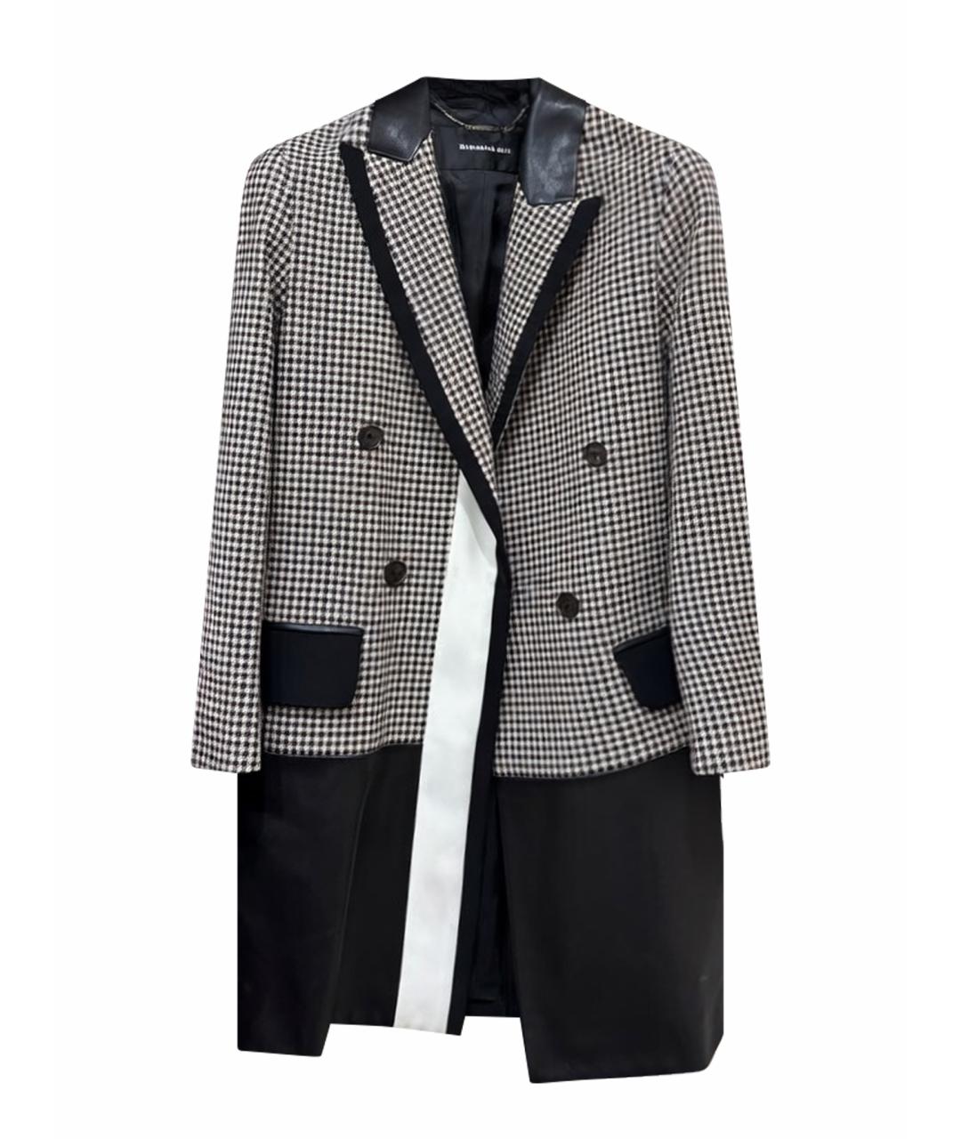 BARBARA BUI Черное шерстяное пальто, фото 1