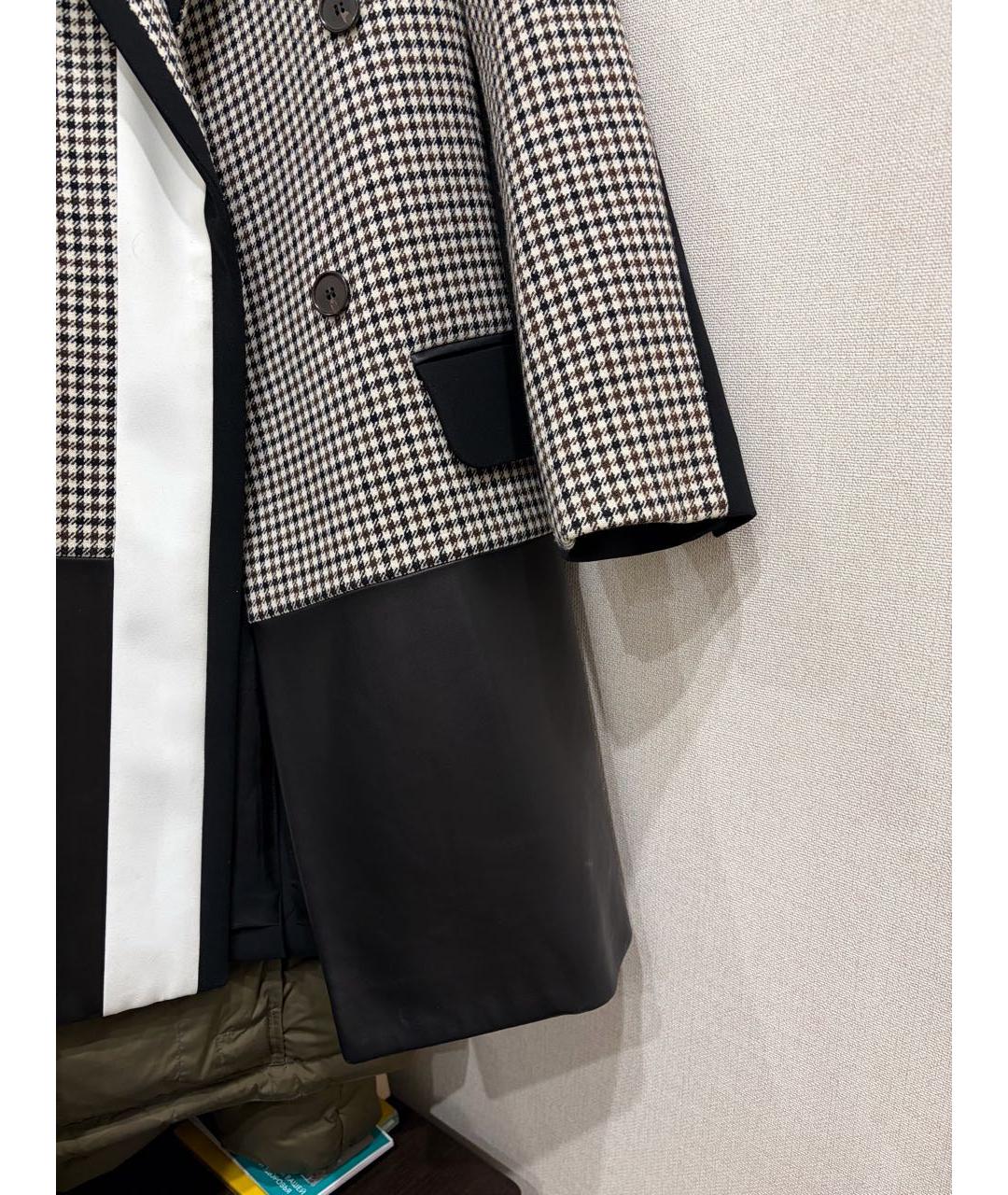 BARBARA BUI Черное шерстяное пальто, фото 2