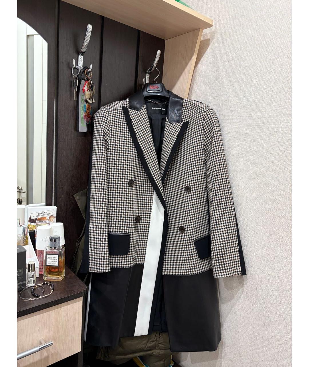 BARBARA BUI Черное шерстяное пальто, фото 9