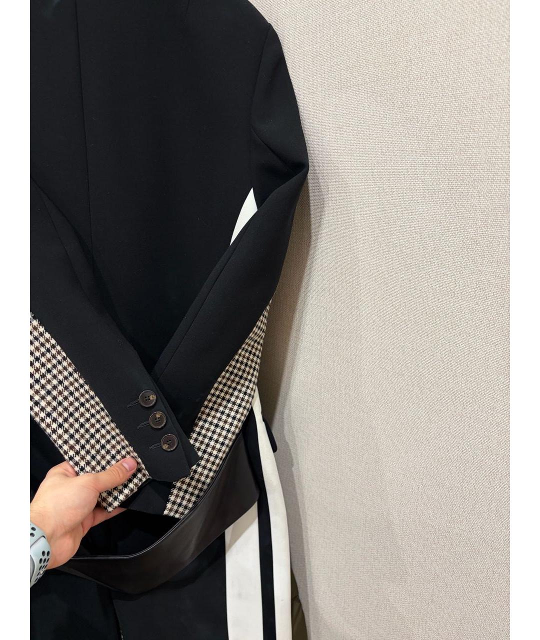 BARBARA BUI Черное шерстяное пальто, фото 8