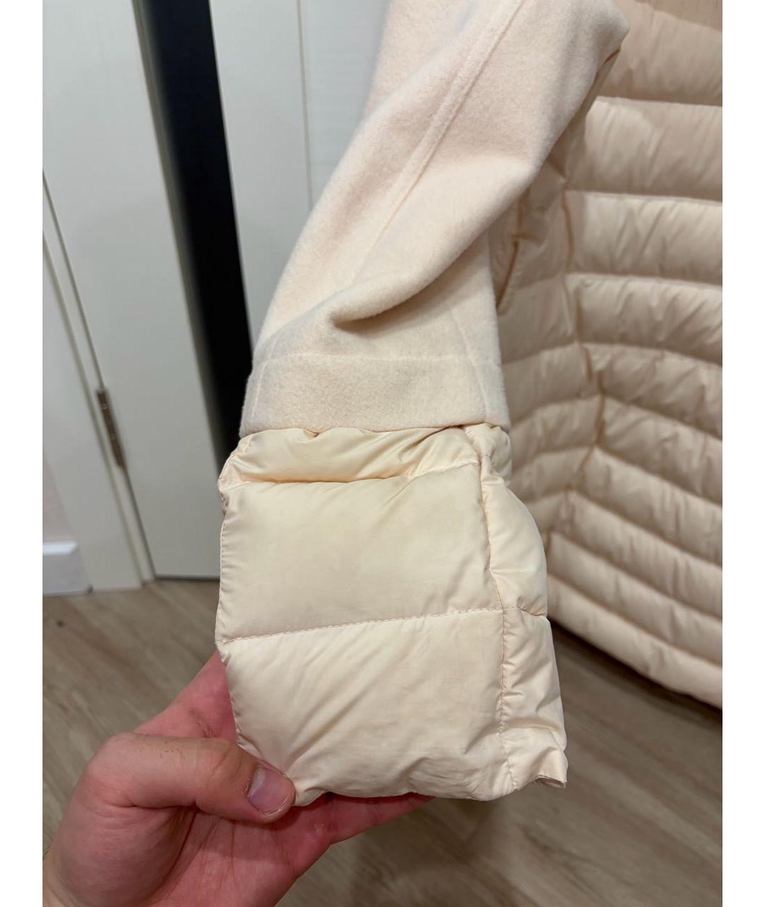 WOOLRICH Бежевое кашемировое пальто, фото 4