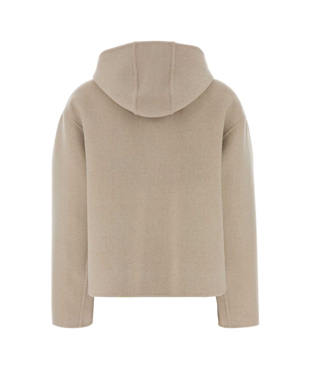 FENDI Бежевое шерстяное пальто, фото 2