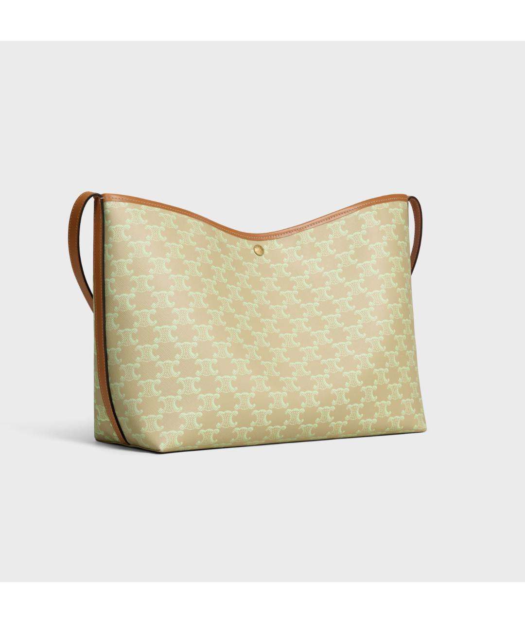 CELINE Зеленая сумка через плечо, фото 5