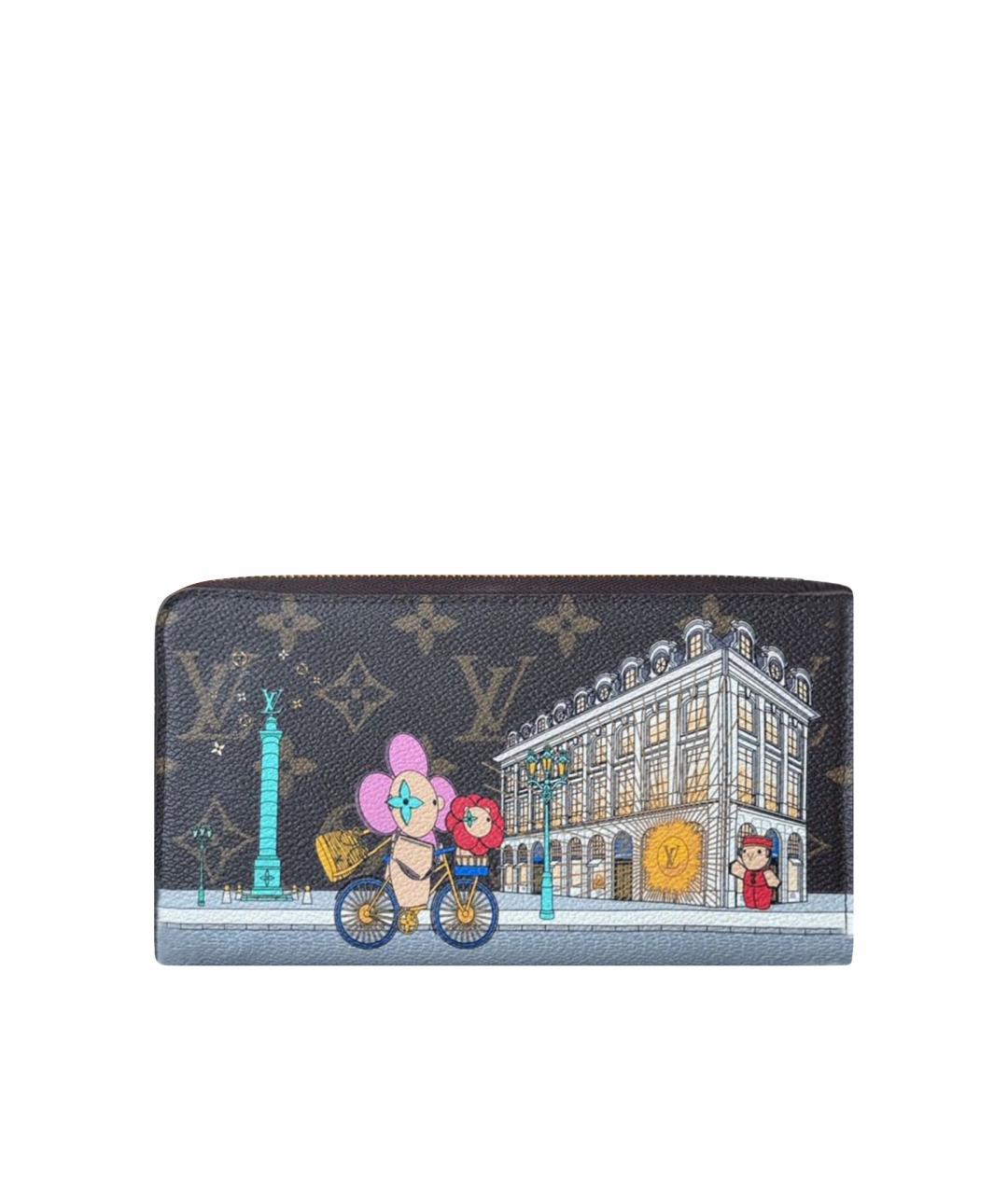 LOUIS VUITTON Розовый кожаный кошелек, фото 1