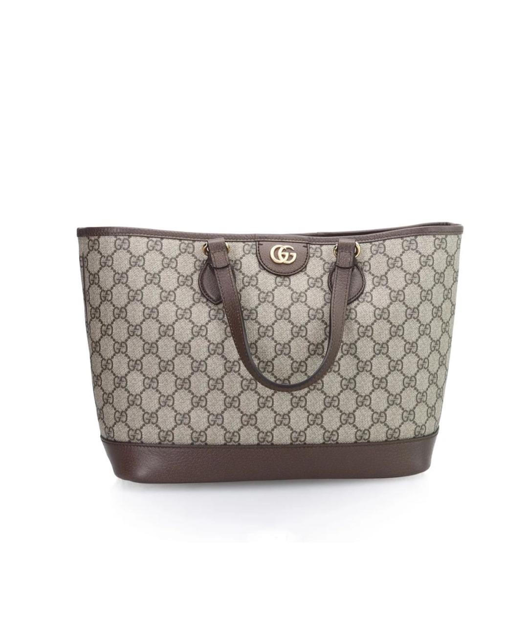 GUCCI Бежевая сумка тоут, фото 2