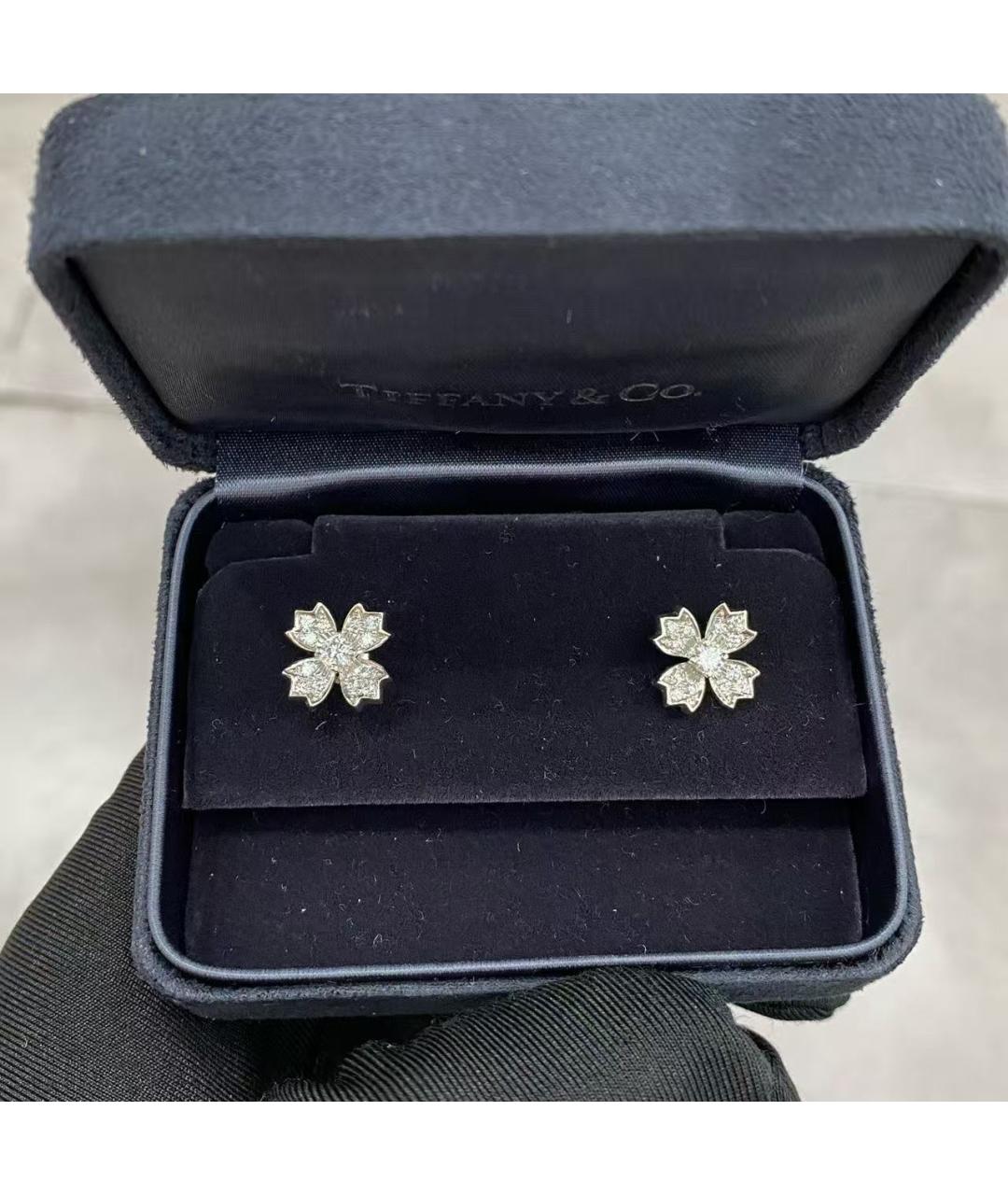 TIFFANY&CO Серебряные серьги, фото 2