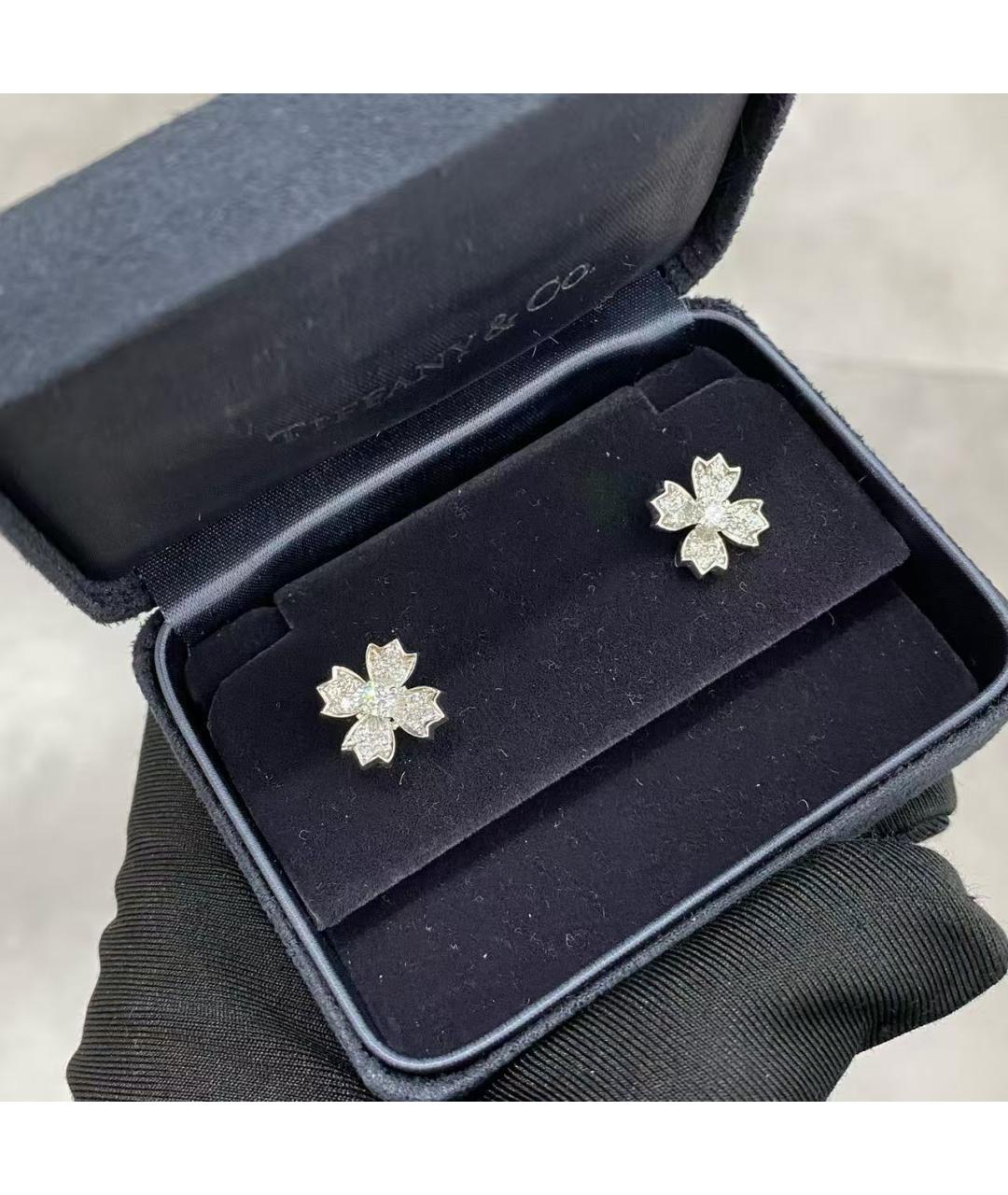 TIFFANY&CO Серебряные серьги, фото 3