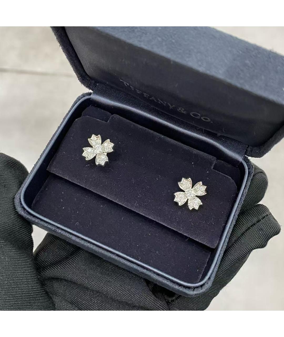 TIFFANY&CO Серебряные серьги, фото 4