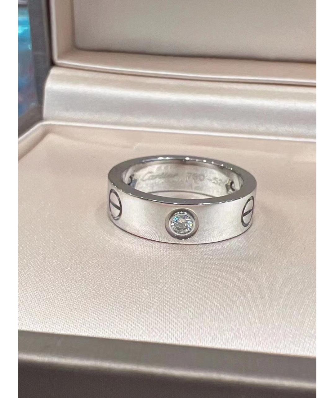 CARTIER Серебряное кольцо из белого золота, фото 7