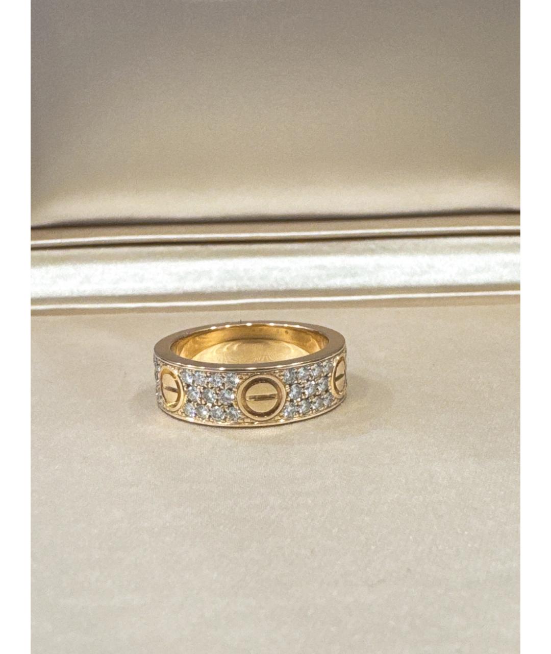 CARTIER Золотое кольцо из розового золота, фото 8