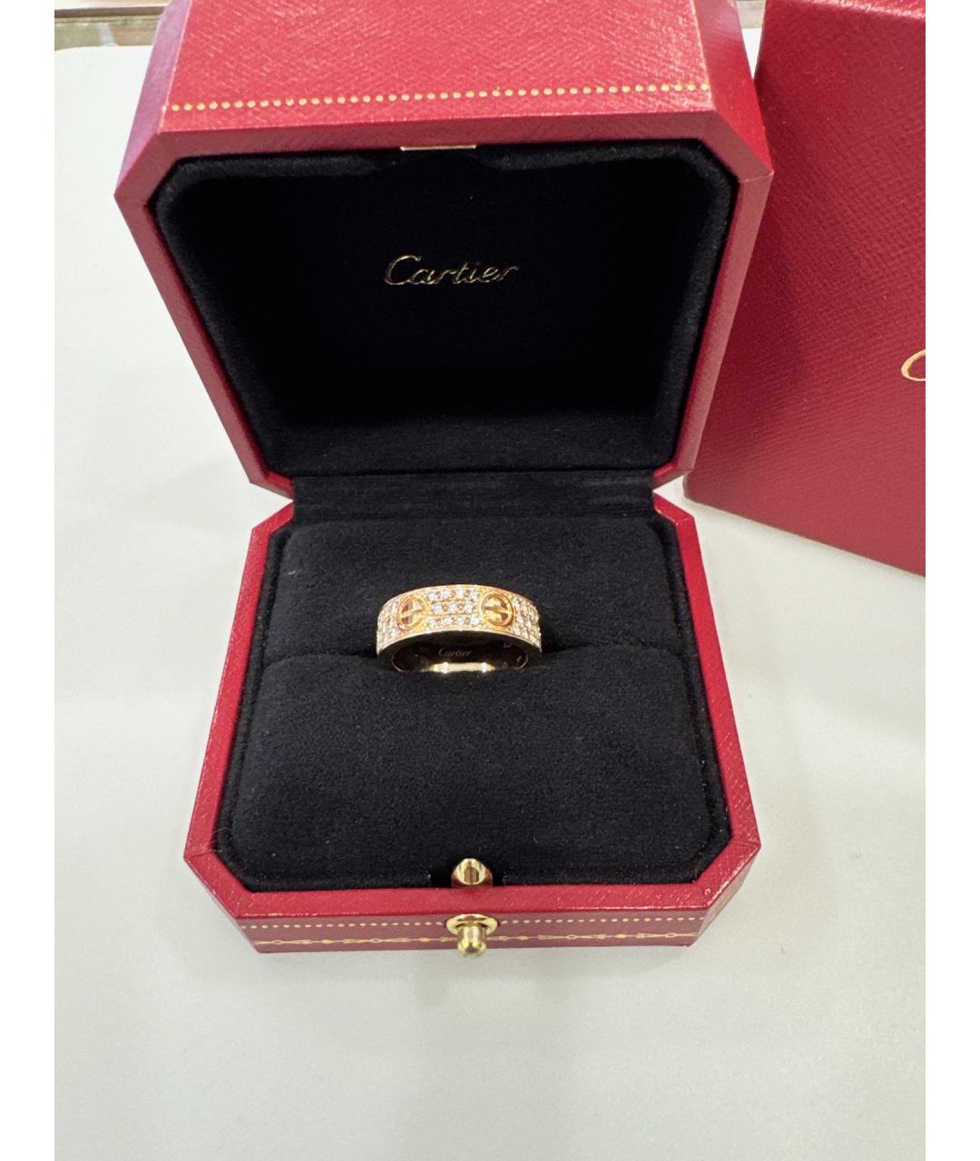 CARTIER Золотое кольцо из розового золота, фото 3