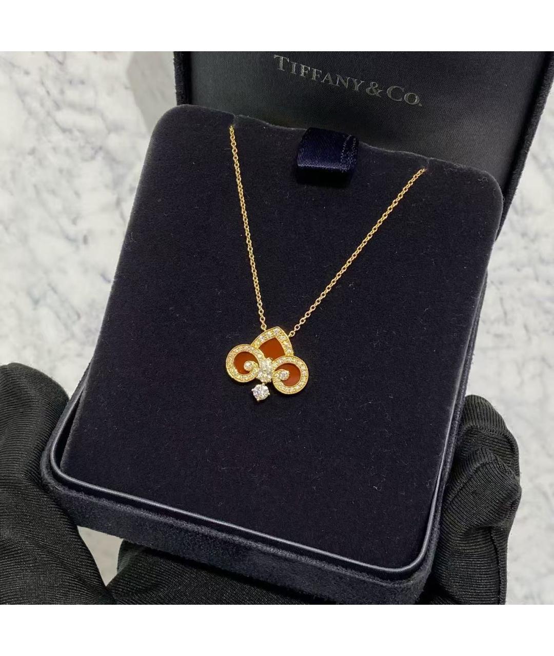 TIFFANY&CO Золотая подвеска, фото 4